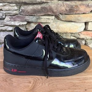 black patent air force 1